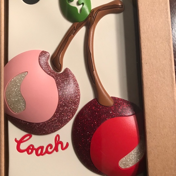 COACH Cherry 🍒 iPhone XR Phone Case - Picture 4 of 5
